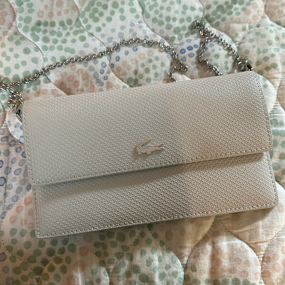 Lacoste mini purse/wallet